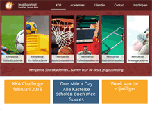 Tablet Screenshot of jeugdsportnetkdr.be
